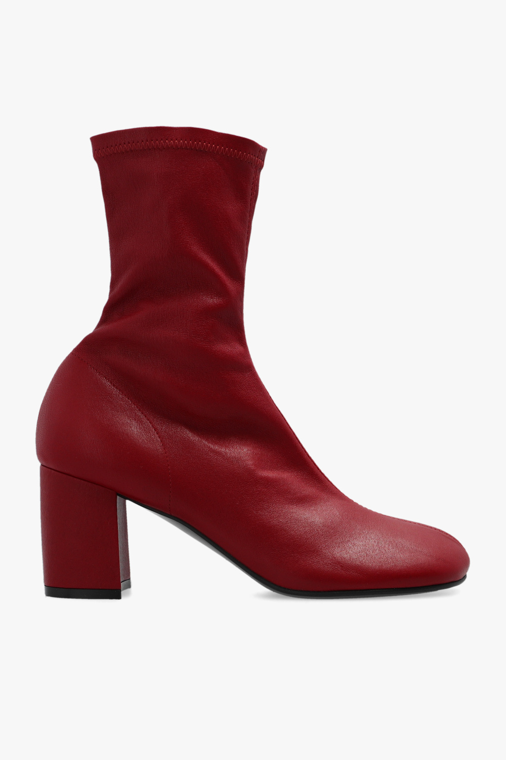 driesvannoten leather heel boots 12cmUP